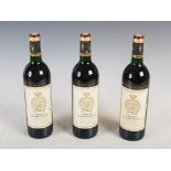 Three bottles of Chateau Gruaud Larose, 1989, Grand Cru Classe, 12.5%, 75cl. (3).