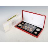 The Royal Mint, Queen Elizabeth II, The Gillick Portrait Thirteen-Coin Collection, with