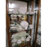 Shelley tea set over 3 shelves