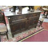 Antique oak sideboard