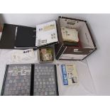 STAMPS - 4 albums, album pages and loose - GB, Commonwealth & World along with SG GB Catalogue