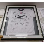 Signed Bolton football shirt to include Peter Beardsly