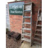 Wooden step ladders by ESPLEY