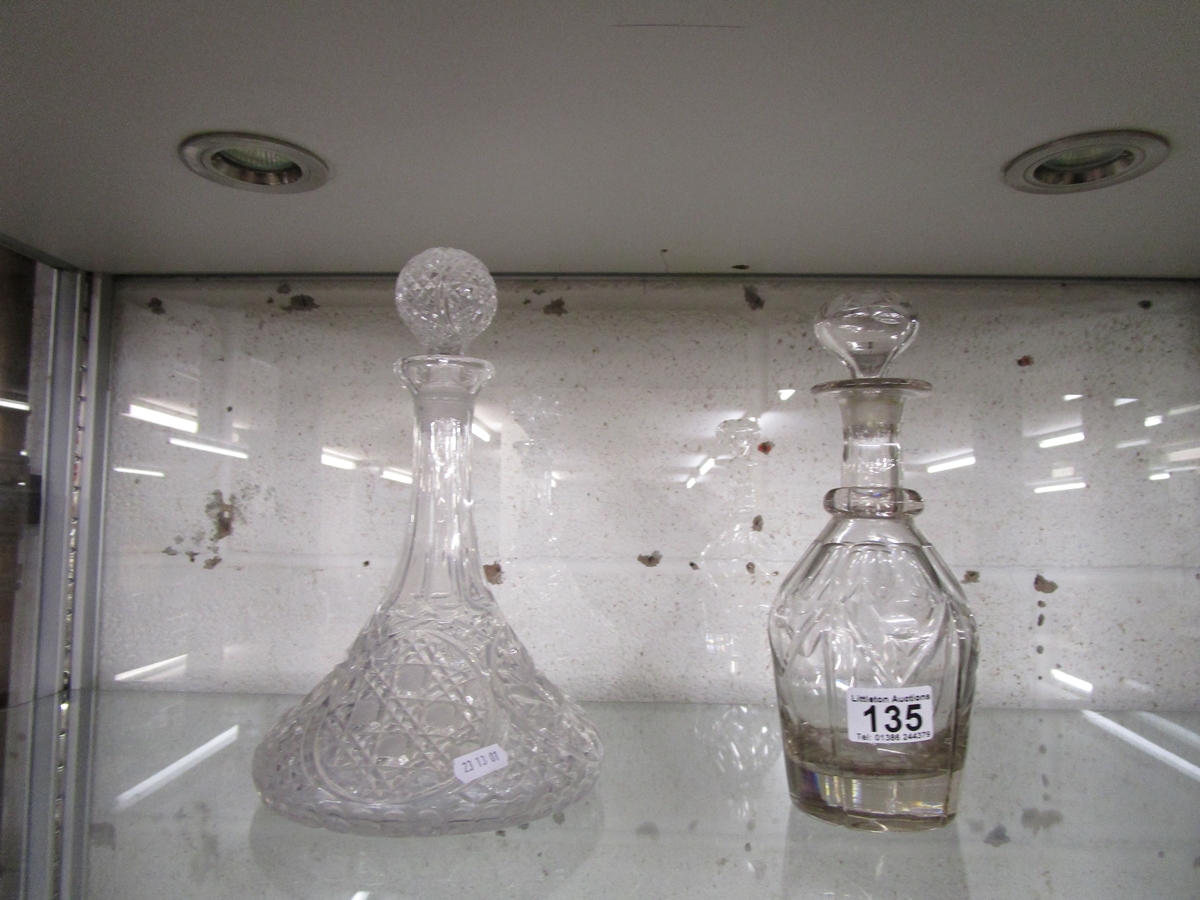 Georgian and Ship's decanters