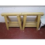 Pair of trestles