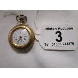 Small 14ct gold fob watch