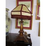 Art Deco table lamp with original shade