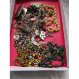 Various costume jewellery etc