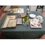 Large collection of collectables to include pictures, china etc