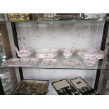 Shelf of Paragon china