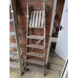 Wooden step ladders