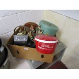 Box of kitchenalia