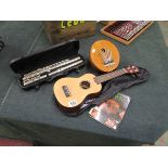 Small Ukulele, flute etc