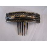 Quality tortoiseshell Pique hair ornament (Belle Epoque)