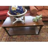 Oak 2 tier coffee table