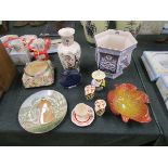 Collection of china and glass to include Royal Doulton