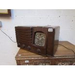 Large and rare Bakelite vintage Westminster radio - Working