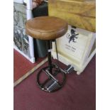 Novelty cycle stool