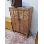 Limed oak cupboard