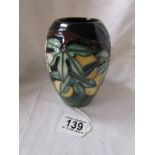 Small Moorcroft vase - Passion Flower