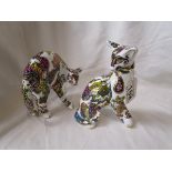 2 Paisley cats