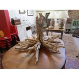 Novelty driftwood centre light