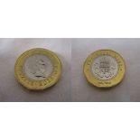 Coins - 2015 12 sided £1 coin Trial Piece