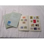 Stamps - Selection of approval books to include China