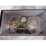 Box of costume jewellery