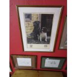 L/E signed print - 'Stable Mates' by Nigel Hemming
