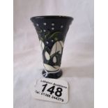 Moorcroft Vase - Snowdrop Design By Rachel Bishop