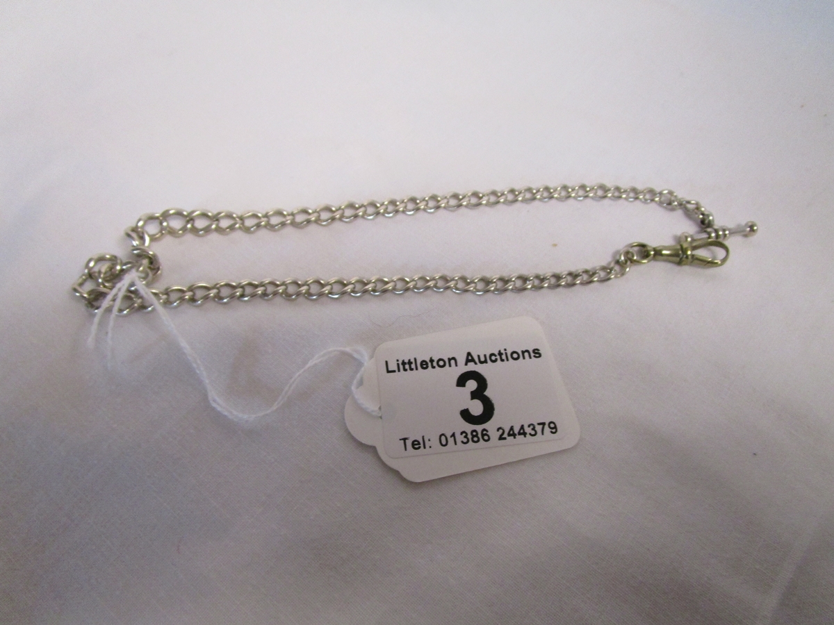 Silver Albert chain