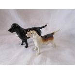 2 Beswick dogs