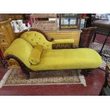 Edwardian chaise longue