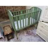 Vintage babies cot