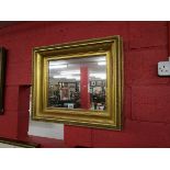 Chunky gilt framed mirror