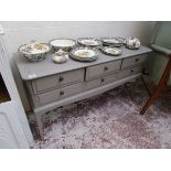 Painted Stag chest of 6 drawers