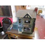 Dolls house with furniture