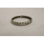 Diamond full eternity ring