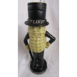 Mr Peanut metal money box