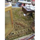 Large patterned wool rug