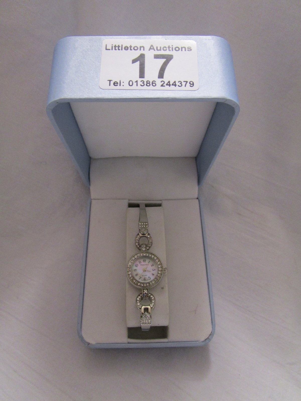 Stone set ladies watch - Gianni Vecci