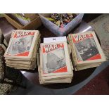 Large collection of WWII 'The War Illustrated' magazines