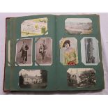 Old postcard album - Full