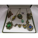 Collection of Czech jewellery