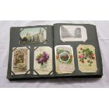 Old postcard album - Full