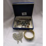 Box of jewellery