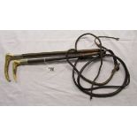 Antique Swaine Riding/Hunting Crop & another