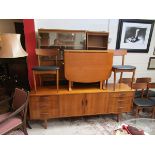 Retro teak dining room suite