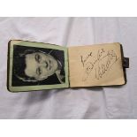 Autograph book